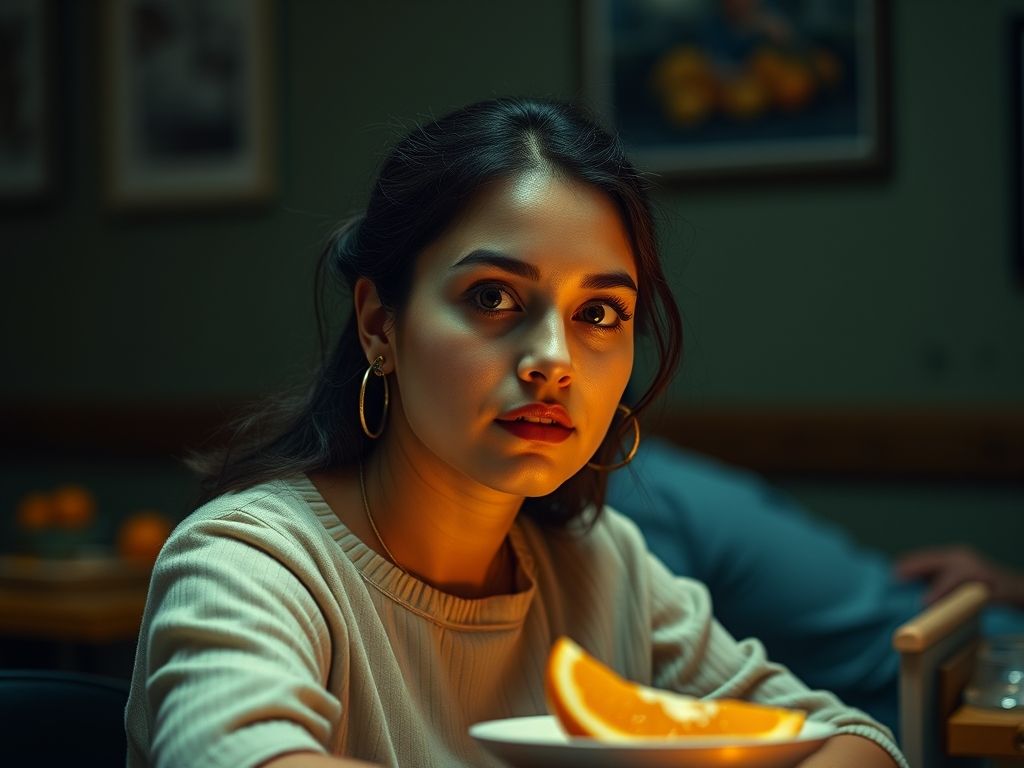 Colar de laranja